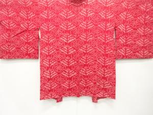 アンティーク　本絞り　更紗模様羽織